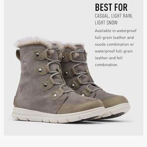 Sorel Joan Explorer Boots - Size 6.5